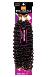 MODEL MODEL 100% HUMAN HAIR DREAMWEAVER WATER BULK 18"